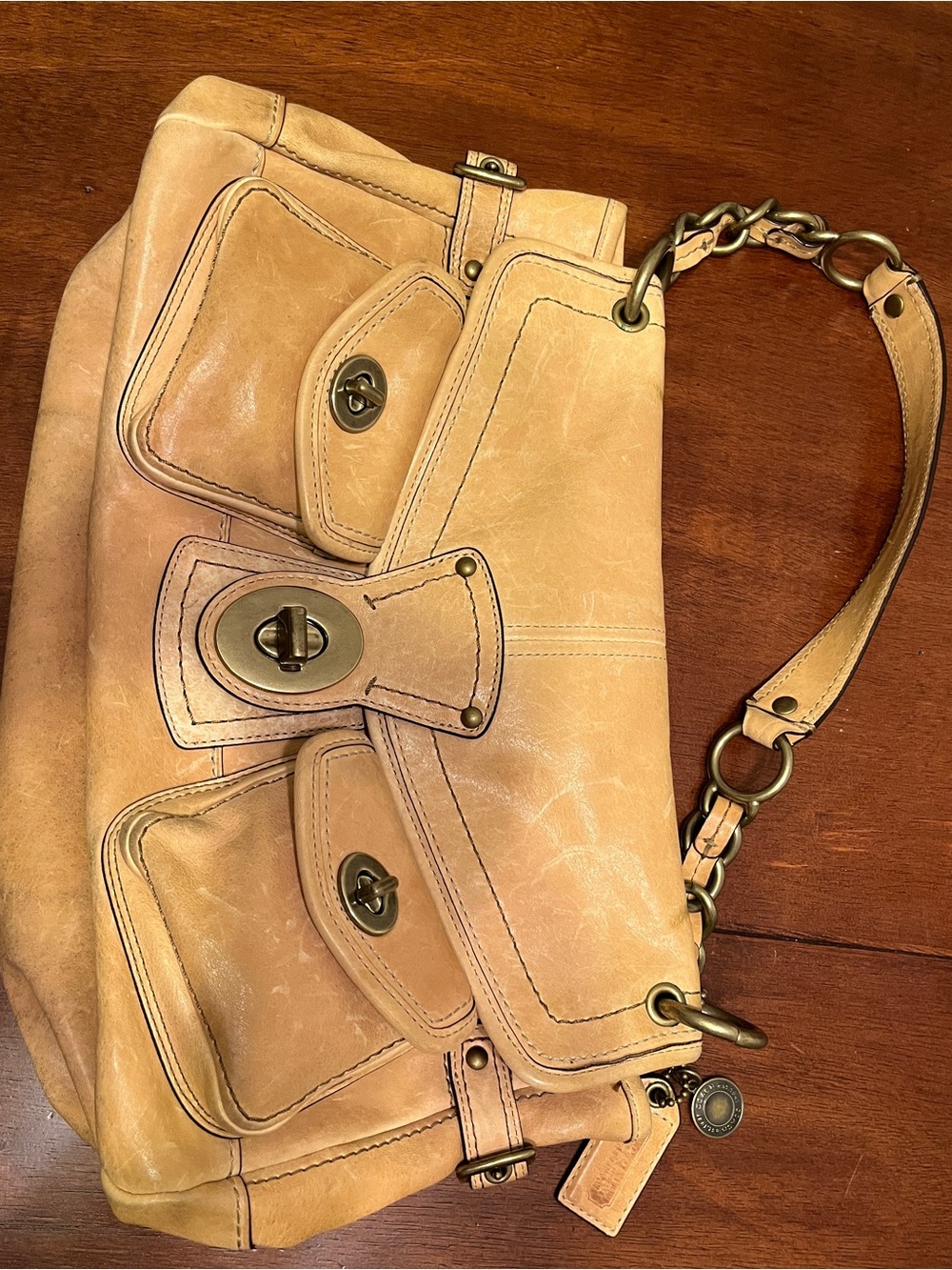 Coach Leigh legacy 65th anniversary camel vachetta vintage Y2K - Picture 9 of 9